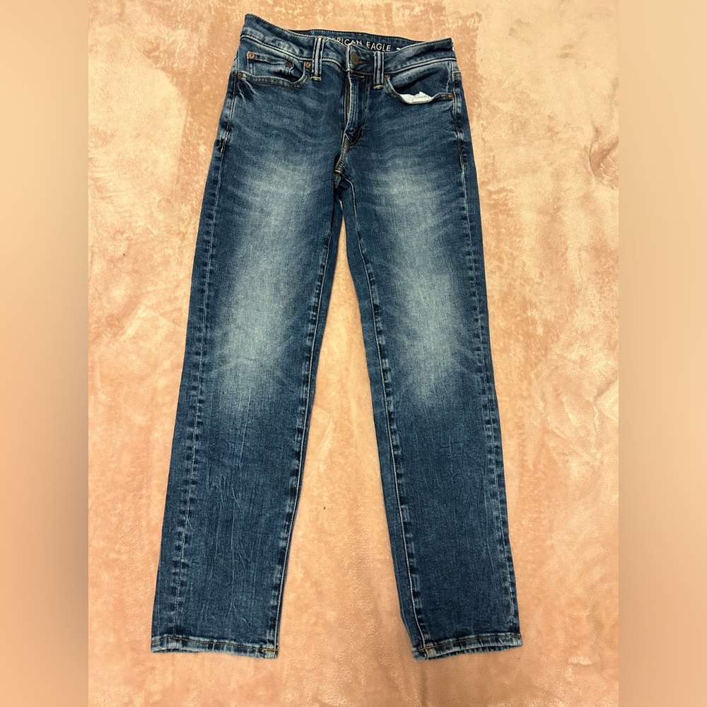 American eagle straight leg fitted jeans